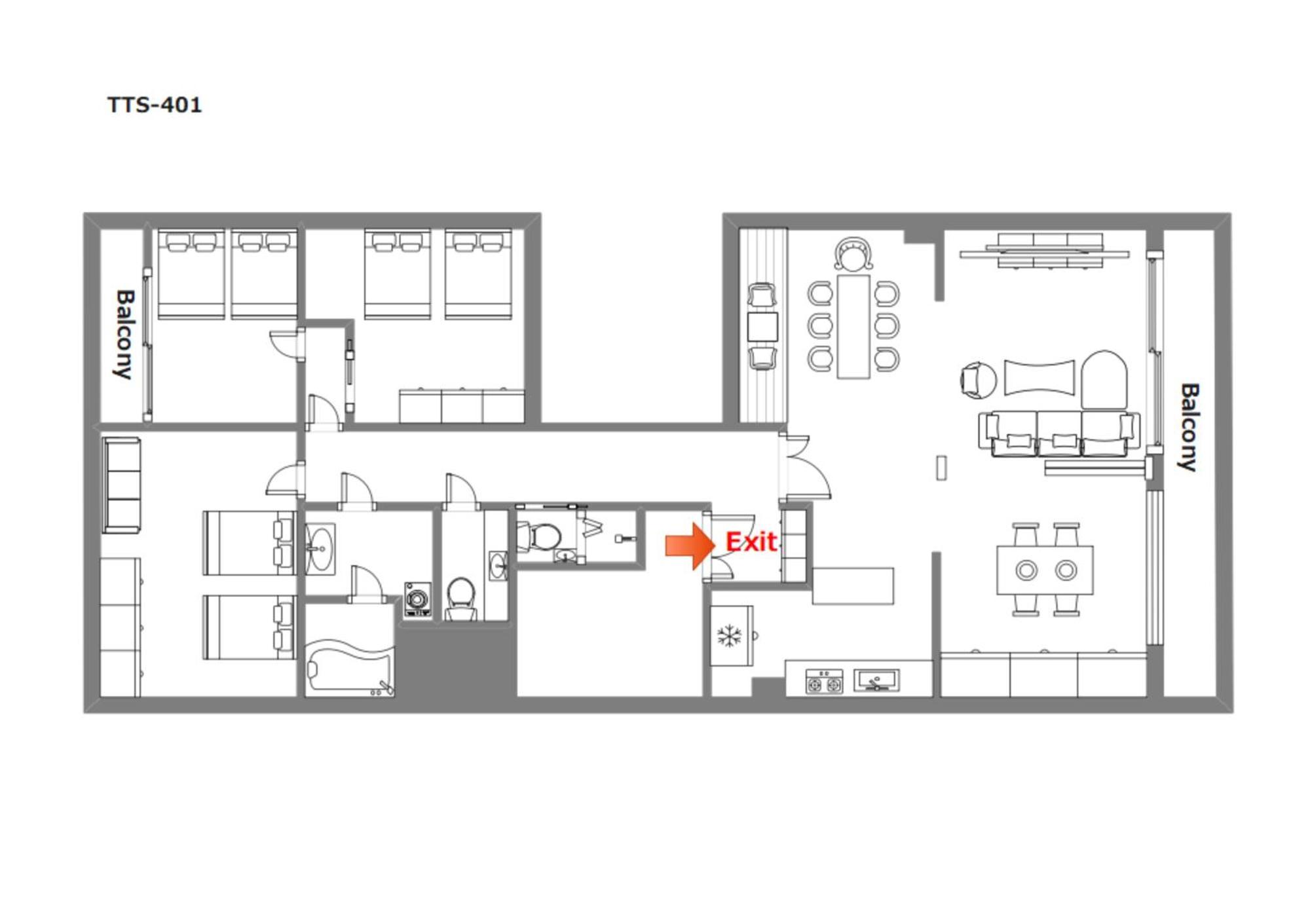 Ferienwohnung 豊月荘 Toyotsuki Ōsaka Zimmer foto
